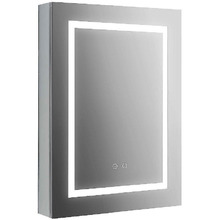 Зеркальный шкаф Aquatek 50 AQ7504-MLC с подсветкой Хром