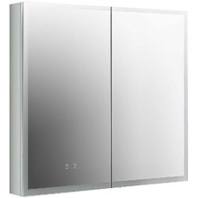 Зеркальный шкаф Aquatek 80 AQ7803B-MLC с подсветкой Хром