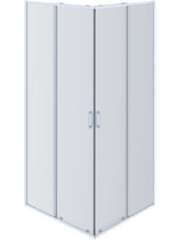 Душевой уголок Aquatek 100x100 AQ.KV.100.1CH хром