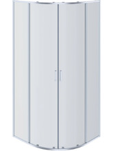 Душевой уголок Aquatek 90 профиль хром, стекло прозрачное AQ.RO.090.1CH