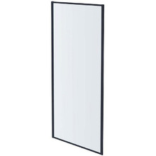 Душевая стенка Aquatek 90 AQ ARI WA 09020GM профиль Оружейная сталь стекло прозрачное