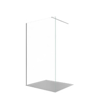 Душевая перегородка Aquatek Walk In 90 AQ.WI.090.1CH профиль Хром стекло прозрачное