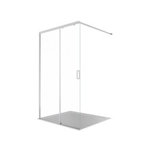 Душевая перегородка Aquatek Walk In 120 AQ.WISL.120.1CH профиль Хром стекло прозрачное