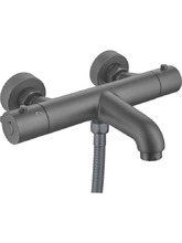 Термостатический смеситель для ванны Aquatek Вега AQ1043BGM оружейная сталь