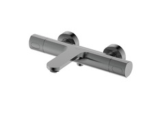 Смеситель для ванны Aquatek Альфа AQ1943BGM оружейная сталь