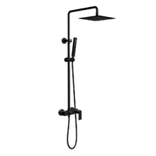 Душевая система Aquatek Лира AQ2465MB цвет Черный матовый