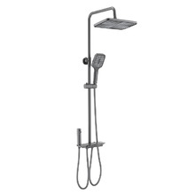 Душевая система Aquatek Поларис AQ3040BGM цвет Оружейная сталь