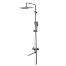 Душевая система Aquatek Ника AQ2840BGM цвет Оружейная сталь