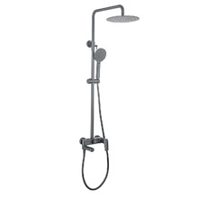 Душевая система Aquatek Вега AQ2040BGM цвет Оружейная сталь