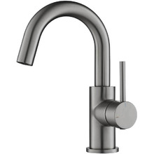 Смеситель для раковины Aquatek Европа AQ1307BGM оружейная сталь