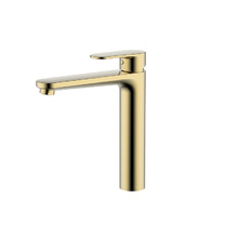 Смеситель для раковины Aquatek Ника AQ1804BG цвет Золото шлифованное