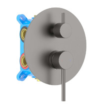 Смеситель для душа Aquatek Европа AQ1347BGM цвет Оружейная сталь