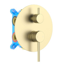 Смеситель для душа Aquatek Европа AQ1347BG цвет Золото шлифованное