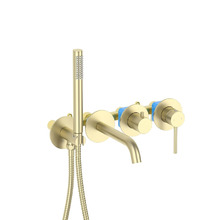 Смеситель для ванны Aquatek Европа AQ1344BG цвет Золото шлифованное