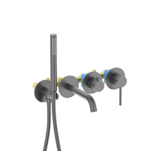 Смеситель для ванны Aquatek Европа AQ1344BGM цвет Оружейная сталь