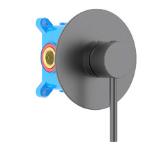 Смеситель для душа Aquatek Европа AQ1366BGM цвет Оружейная сталь