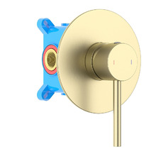 Смеситель для душа Aquatek Европа AQ1366BG цвет Золото шлифованное