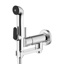 Гигиенический душ со смесителем Aquatek Ника AQ1819CR цвет Хром