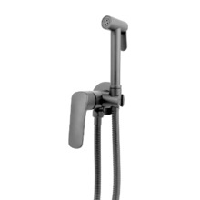 Гигиенический душ со смесителем Aquatek Вега AQ1019BGM цвет Оружейная сталь