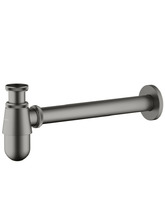 Сифон для раковины Aquatek AQ6014BGM оружейная сталь