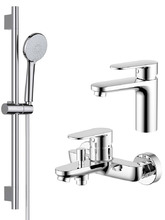 Комплект смесителей для душа Aquatek Ника AQ1830CR хром