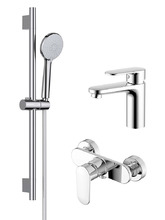 Комплект смесителей для душа Aquatek Ника AQ1831CR хром