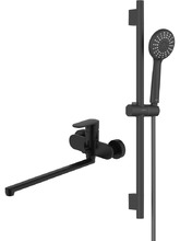 Комплект смесителей для душа Aquatek Ника AQ1833MB черный