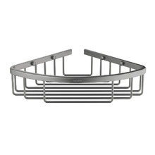 Полка корзина Aquatek AQ4906BGM угловая цвет Оружейная сталь