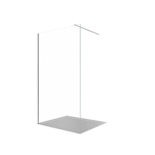 Душевая перегородка Aquatek Walk In 120 AQ.WI.120.1CH профиль Хром стекло прозрачное