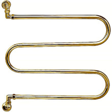 Водяной полотенцесушитель Margaroli Vento 400GO Золото