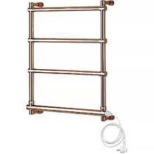 Электрический полотенцесушитель Margaroli Sole 542-4 5424704OBNC Бронза