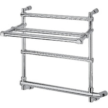 Электрический полотенцесушитель Margaroli Sole 554-3 BOX 5544703CRPB с полкой Хром