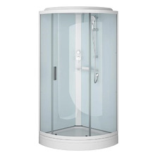 Душевая кабина Am.Pm X-Joy 90 х 90 см, стекло прозрачное, профиль белый, W88C-401-090WT