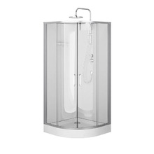 Душевая кабина Am.Pm Above W9XC-401-9090MT, 90 х 90 см, стекло прозрачное, профиль хром матовый