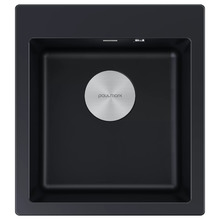 Мойка для кухни Paulmark IT-GRANIT KANTE 45, PM104651-BLM