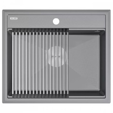 Мойка для кухни Paulmark IT-GRANIT STEPIA 60, PM115951-GRM