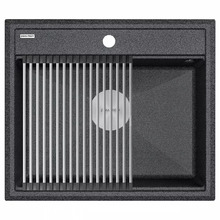 Мойка для кухни Paulmark IT-GRANIT STEPIA 60, PM115951-DG