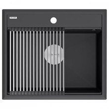 Мойка для кухни Paulmark IT-GRANIT STEPIA 60, PM115951-AN