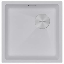 Мойка для кухни Paulmark IT-GRANIT LUMI 45 UNI-SKEW, LU45SK-WH