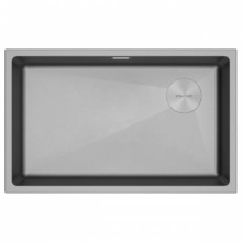 Мойка для кухни Paulmark IT-GRANIT LUMI 74 UNI-SKEW, LU74SK-GRM