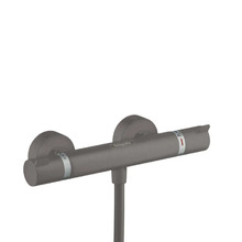 Смеситель для душа Hansgrohe Ecostat Comfort, 13116340, термостатический, хром черный шлифованный