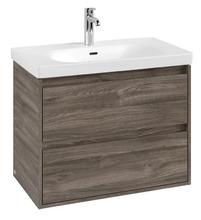 Тумба под раковину Villeroy & Boch Skyla C79600RK, 80 см подвесная, Stone Oak