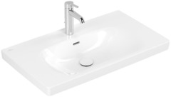 Раковина Villeroy&Boch Skyla 80 5A518001 цвет Альпийский белый