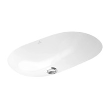 Раковина Villeroy&Boch O.novo 53 х 32 см, встраиваемая снизу, альпийский белый CeramicPlus, 416250R1