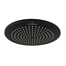 Верхний душ Villeroy&Boch Universal TVC000001000K5, 25 см, 1 режим струи, черный матовый