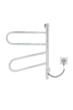 Полотенцесушитель электрический Vincea VTD-1R1CE 44×60, хром, таймер