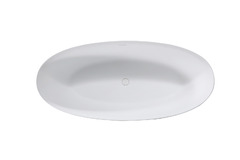 Ванна из искусственного камня Vincea VBT-4S01MW, 1700*760*560, белый мат., слив-перелив в комплекте