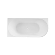 Ванна акриловая Vincea VBT-402-1600L, 1600*750*580, цвет белый, левая, щелевой перелив