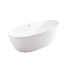 Ванна акриловая Vincea VBT-405-1600MW, 1600*780*580, цвет белый мат., щелевой перелив