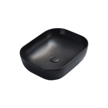 Раковина керамическая Vincea VBS-101MB, 500*400*140, цвет матовый черный